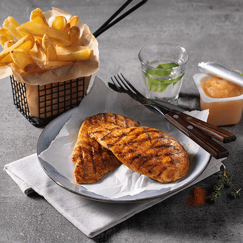 Chicken breast menu