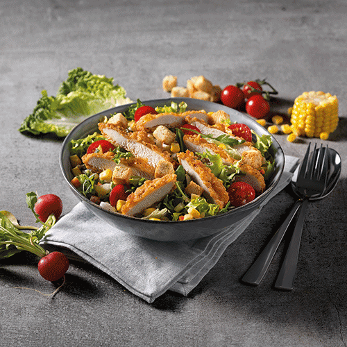 Crispy chicken salad