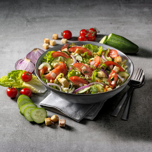Mixed green meal salad