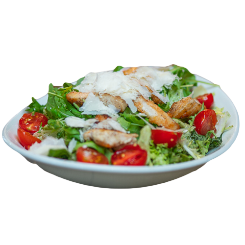Insalata pollo with chicken filet strips