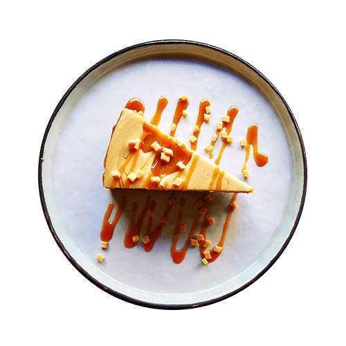 Caramel cheesecake