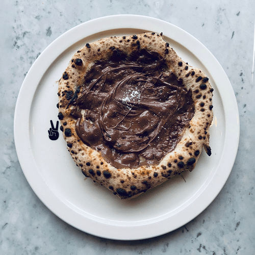 Pizza Nutella bambini