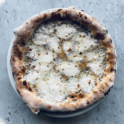Pizza tartufo bianca