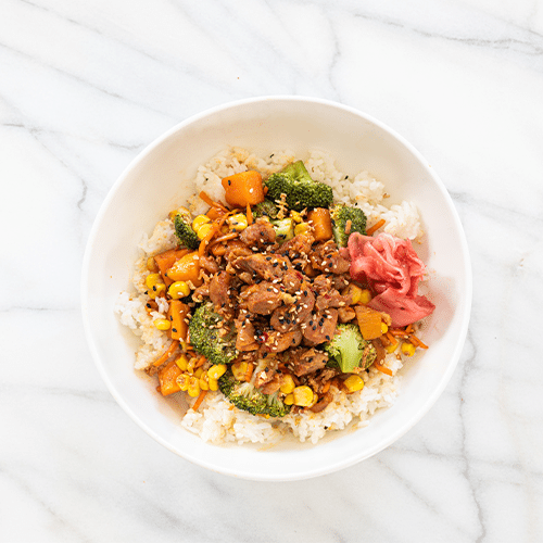 Teriyaki ginger chicken