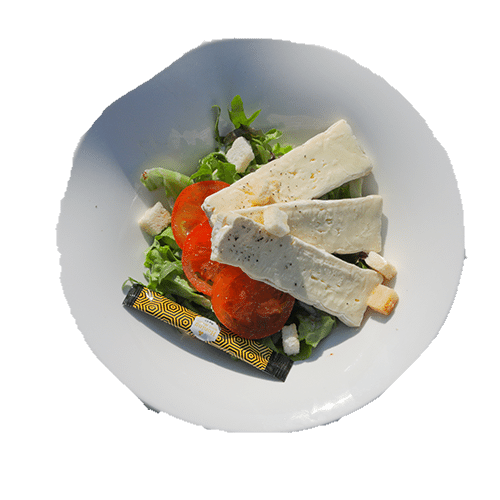 Salade brie