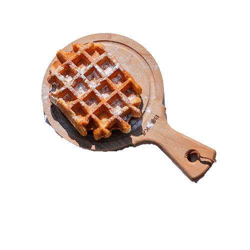 Warme wafel