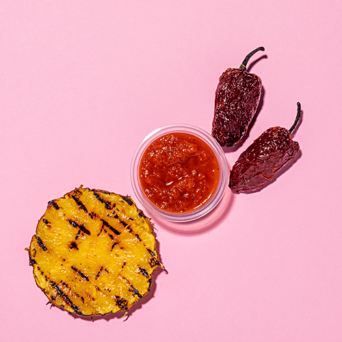 Smokey pineapple chipotle, spicy