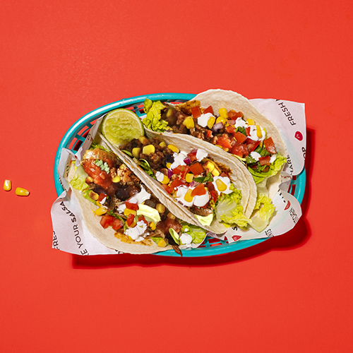 Chili Sin Carne taco's