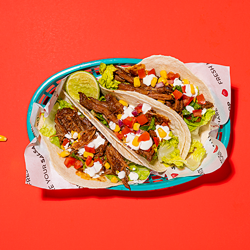 Barbacoa taco's