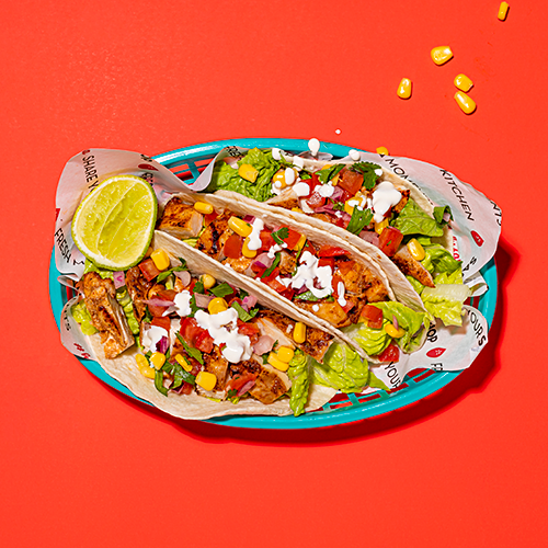 Gegrilde kip taco's