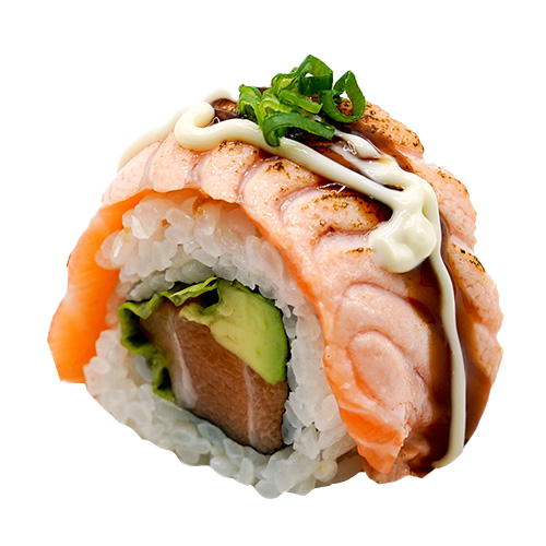 Double salmon roll