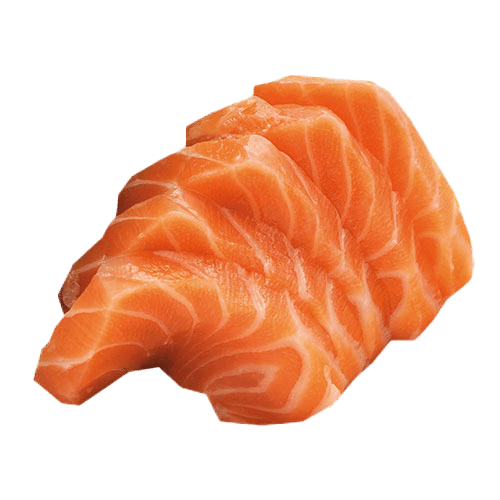 Salmon sashimi