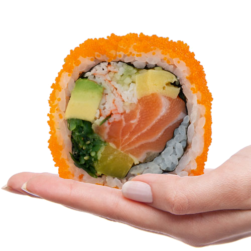 Monster salmon roll