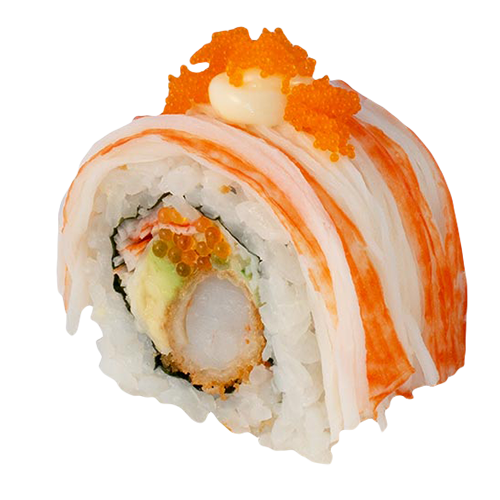 White dragon roll