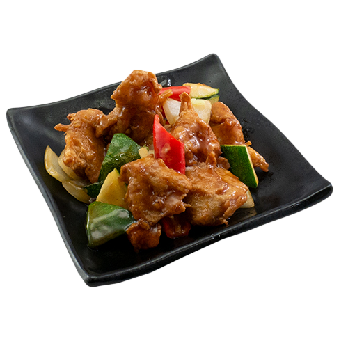 Sweet 'n sour veggie meat