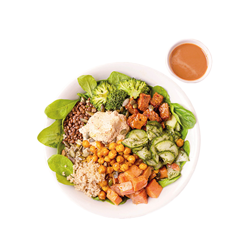 Classic green protein salade (vegan)