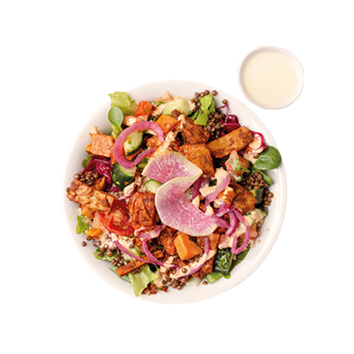 Vegan kapsalon salade