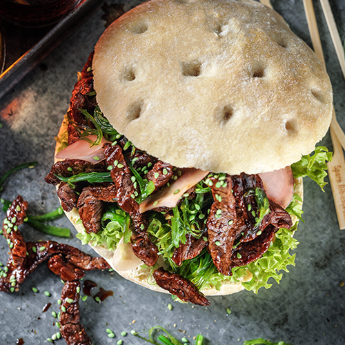 Flaguette Beef Teriyaki