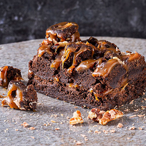 Rockslide brownie
