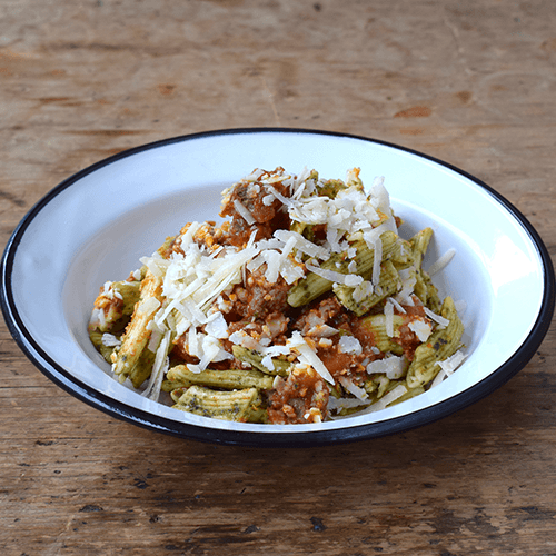 Penne lamb