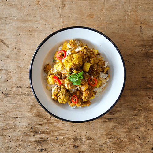 Meal box chicken vindaloo