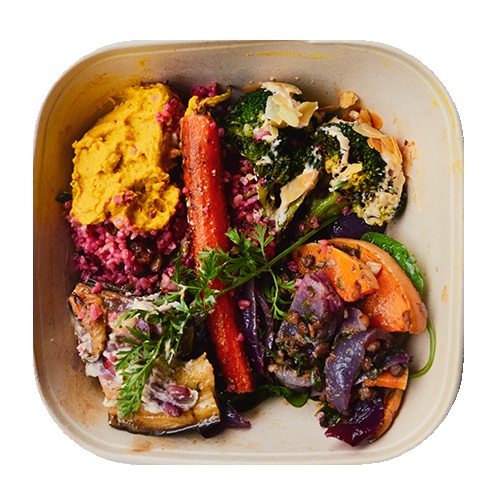 Mixed fresh veggie salad