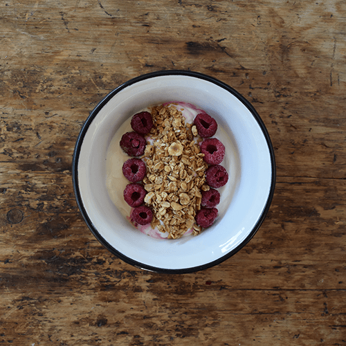 Greek yogurt granola