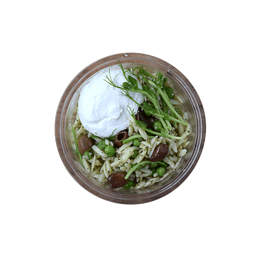 Risoni pea mint salad small