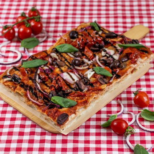 SUGO pizza pomodorini vegan