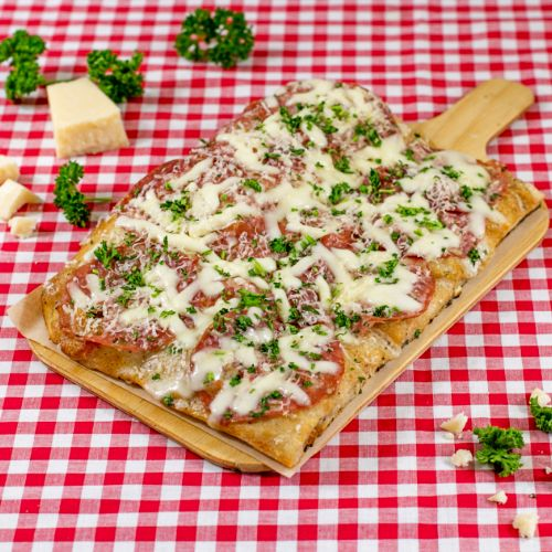 SUGO pizza truffle salami