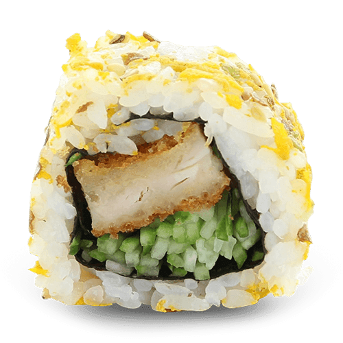 Chicken curry maki