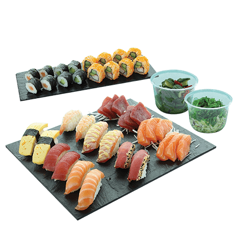 Sushi and sashimi complete 40 pieces