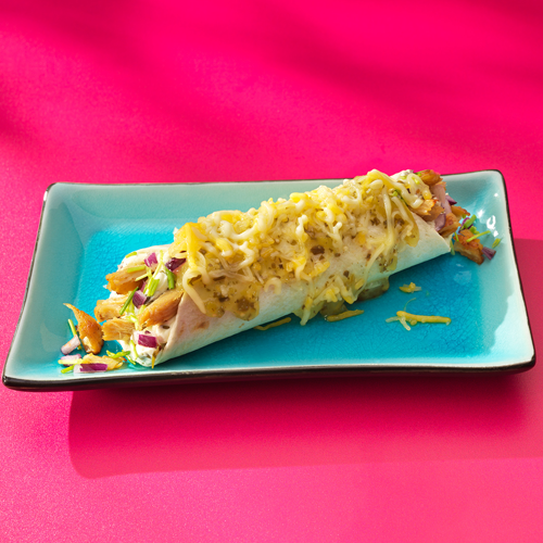 Enchilada Verde Grilled Veggie Chicken