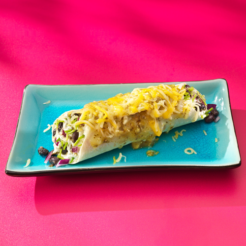 Enchilada verde veggie