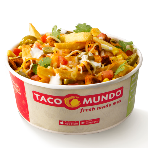 Fries a la Mexicana Chicken