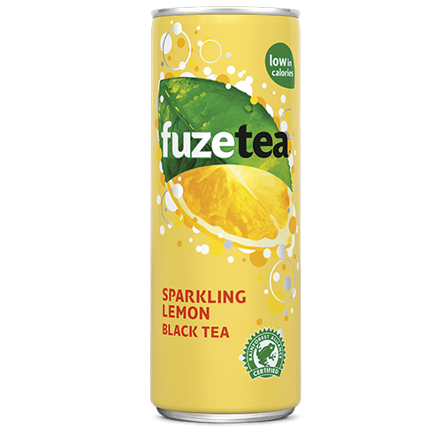 Fuze Tea Sparkling Lemon Black Tea