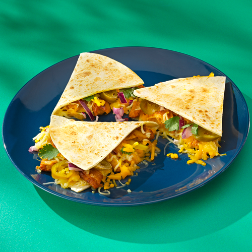 Quesadilla Grilled Spicy Veggie Chicken