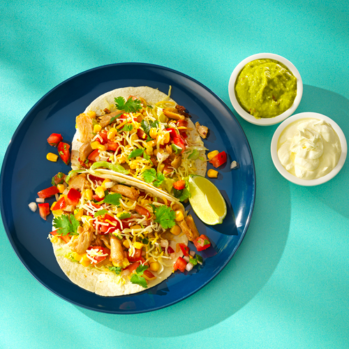 Street tacos Grilled Veggie Chicken