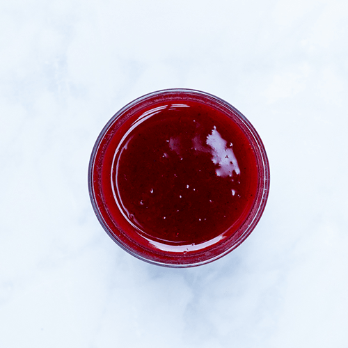 The red juice