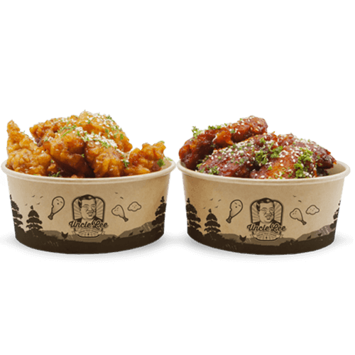 Boneless and wings