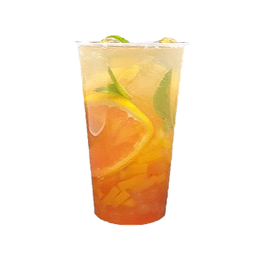 Grape fruit green tea