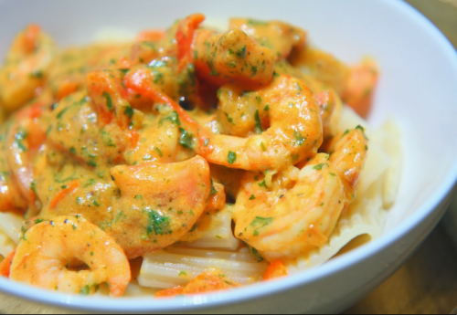 Pasta diabolique cream sauce
