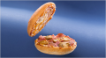 Pizza king pizza burger salami