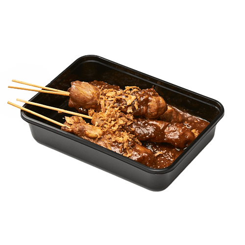 4 stokjes kipsaté