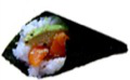 Sake temaki
