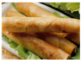 Vietnamese vegetarische loempia, gefrituurd