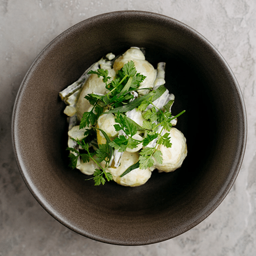 Salade van krieltjes en haricots verts