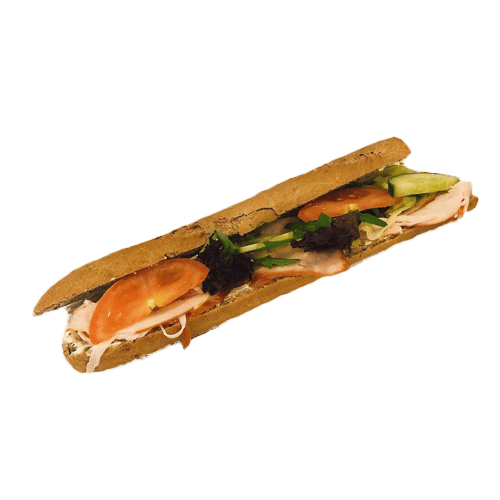 Broodje gerookte kip