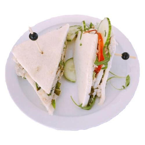 Club sandwich huisgemaakte tonijn