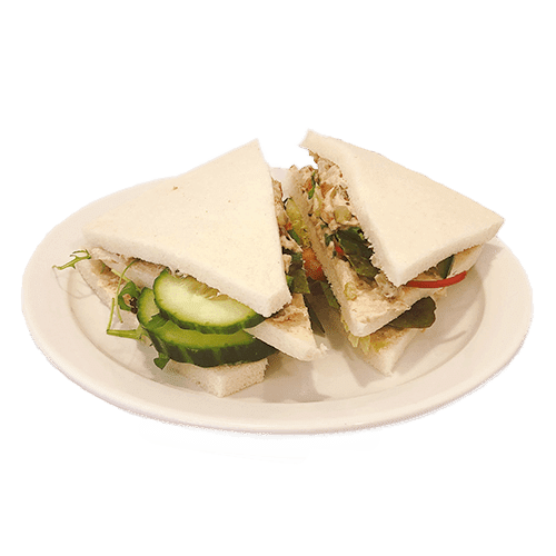 Club sandwich huisgemaakte krab